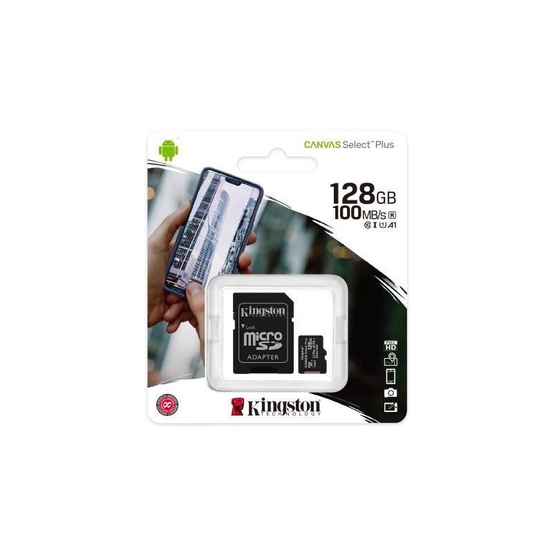 KINGSTON microSD 128G *SDCS2/128GB · CARTE MEMOIRE · Informat Systems Strasbourg (image 5)