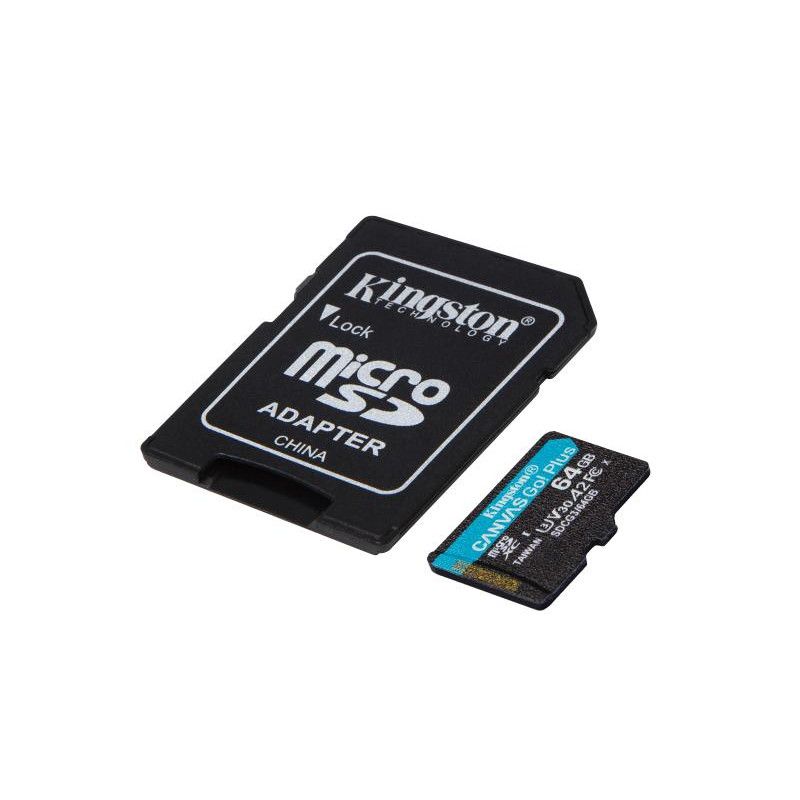 KINGSTON microSDXC Canvas Go Plus 64G *SDCG3/64GB · CARTE MEMOIRE · Informat Systems Strasbourg (image 2)