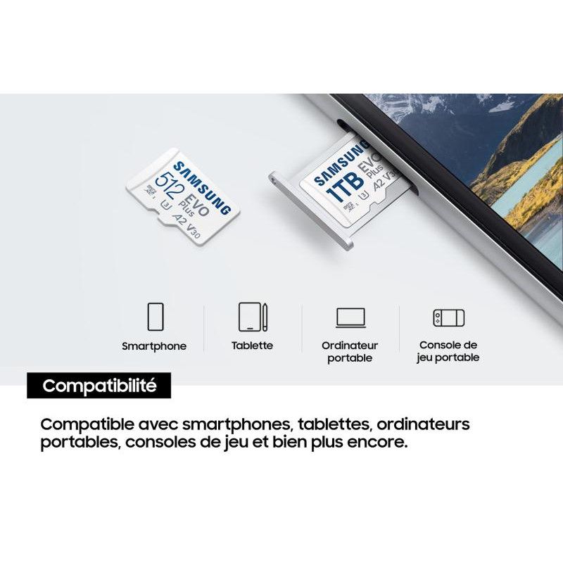 Samsung Carte MicroSD EVO Plus (2024) 64 Go · CARTE MEMOIRE · Informat Systems Strasbourg (image 6)