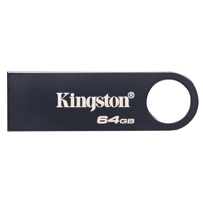 Kingston Technology DataTraveler 64 Go SE9 G3 - Nickel foncé · Clé USB · Informat Systems Strasbourg (image 2)