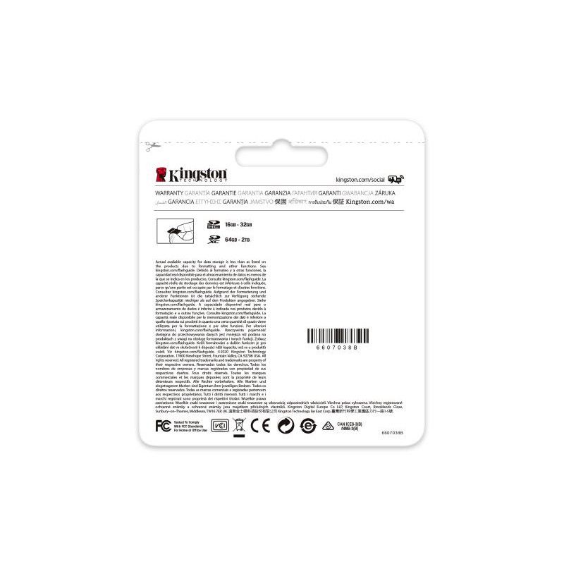 KINGSTON 64GB SDXC Canvas Go Plus *SDG3/64GB · CARTE MEMOIRE · Informat Systems Strasbourg (image 4)