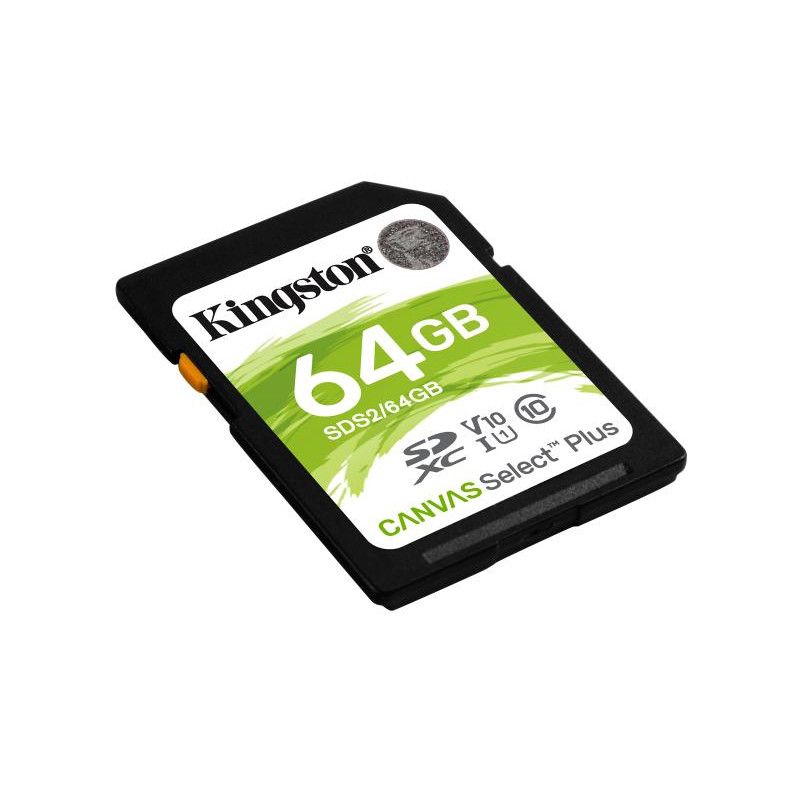 KINGSTON Carte SDXC Canvas Select Plus 64G *SDS2/64GB · CARTE MEMOIRE · Informat Systems Strasbourg