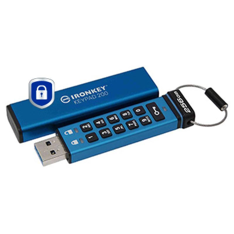 KINGSTON 256GB IronKey Keypad 200 *IKKP200/256GB · Clé USB · Informat Systems Strasbourg (image 2)