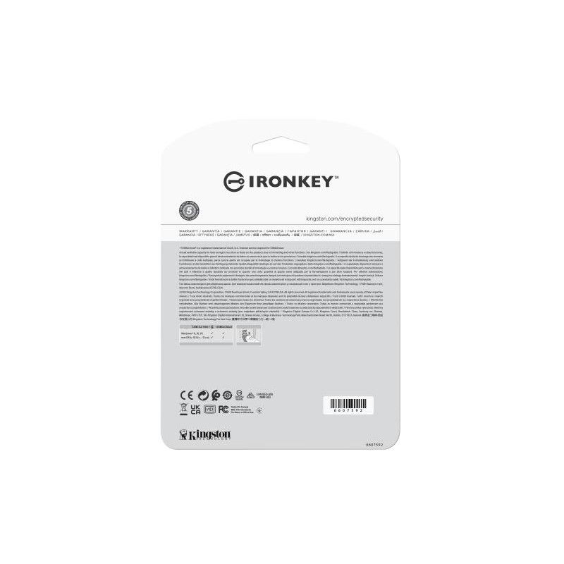 Kingston Technology IronKey 32 Go IKLP50 AES USB, w/256bit Encryption · Clé USB · Informat Systems Strasbourg (image 4)