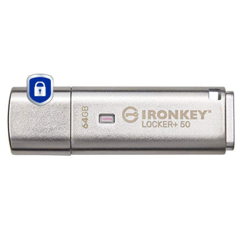 Kingston Technology IronKey 64 Go IKLP50 AES USB, w/256bit Encryption · Clé USB · Informat Systems Strasbourg