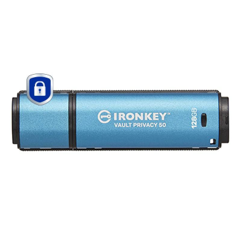 KINGSTON 128GB IronKey Vault Privacy 50 *IKVP50/128GB · Clé USB · Informat Systems Strasbourg
