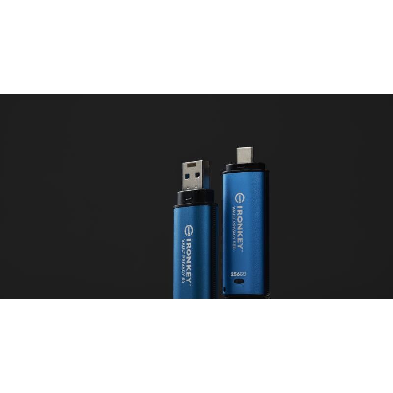 Kingston Technology IronKey 256Go USB-C Vault Privacy 50C chiffrée AES-256, FIPS 197 · Clé USB · Informat Systems Strasbourg (image 8)