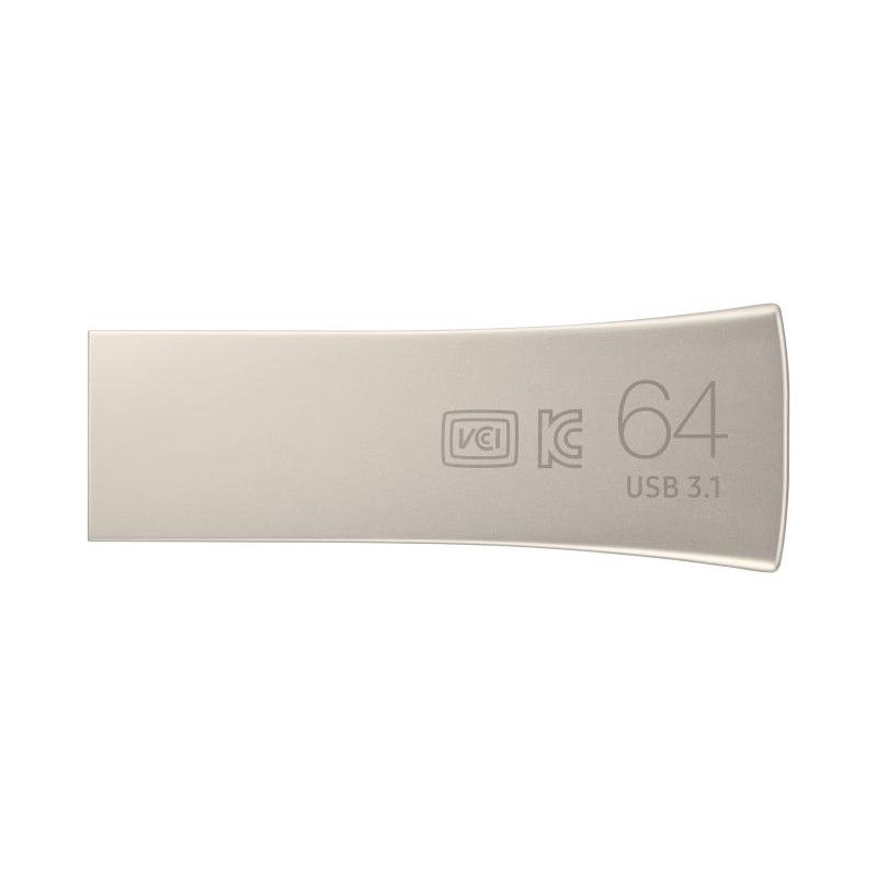 SAMSUNG BAR Plus 64G USB 3.1 Champagne Silver · Clé USB · Informat Systems Strasbourg (image 2)