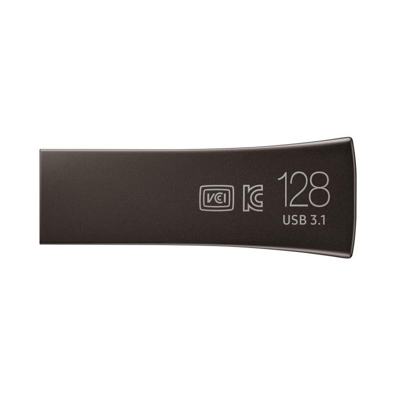 SAMSUNG BAR Plus 128G USB 3.1 Titan Gray · Clé USB · Informat Systems Strasbourg (image 2)
