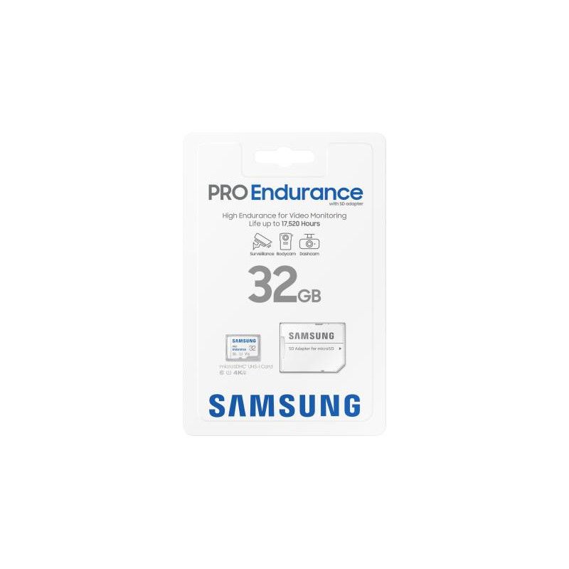 SAMSUNG PRO Endurance microSD 32G + Adapt. SD · CARTE MEMOIRE · Informat Systems Strasbourg (image 8)
