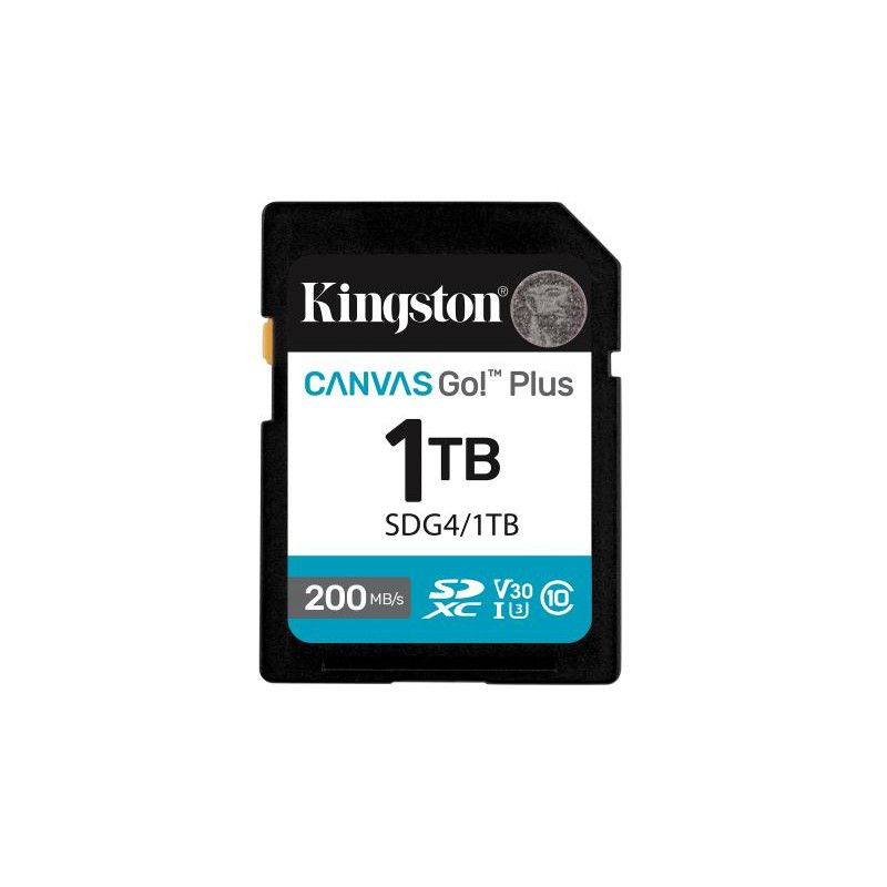 Kingston Technology Canvas Go! Plus 1 To SDXC Canvas Go Plus Gen4 200 Mo/s C10 UHS-I U3 V30 · CARTE MEMOIRE · Informat Sys...