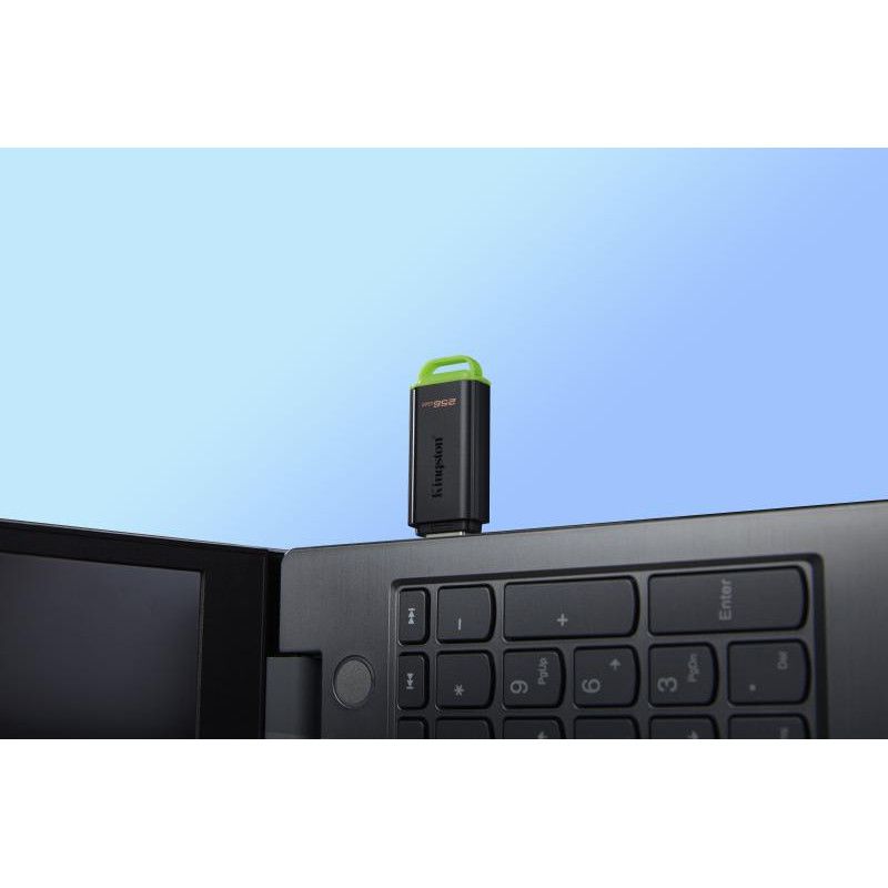 Kingston Technology DataTraveler 256Go Stockage portable USB 3.2 Gen 1 Exodia Noir + Vert · Clé USB · Informat Systems Str... (image 8)