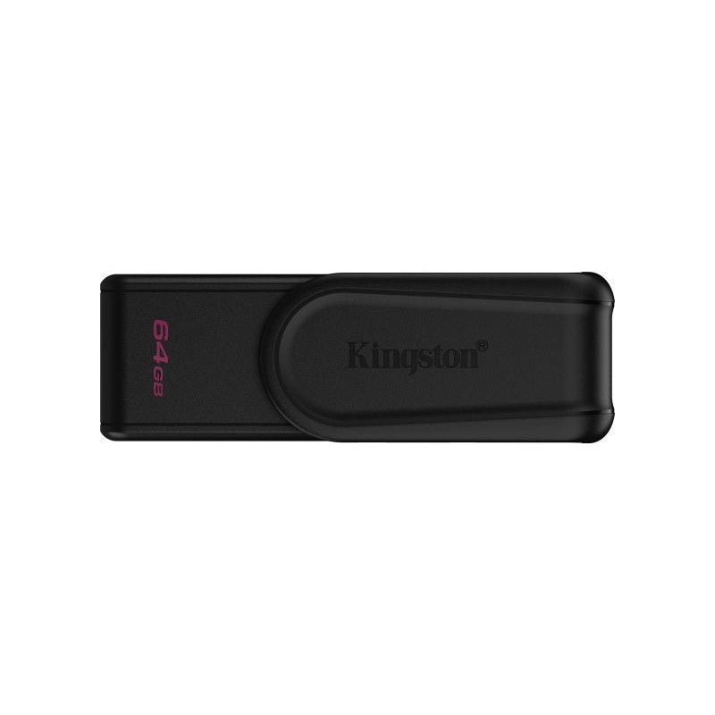 Kingston Technology DataTraveler 64GB Portable USB 3.2 Gen 1 Exodia S (Noir/Noir) · Clé USB · Informat Systems Strasbourg