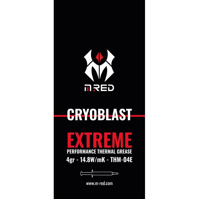 M.RED CRYOBLAST Extreme 4Gr - Pate thermique · Pâte thermique · Informat Systems Strasbourg