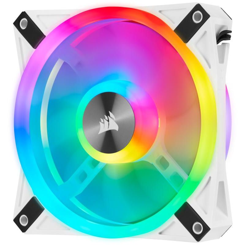 CORSAIR ICUE QL120 RGB Blanc · Refroidissement PC · Informat Systems Strasbourg (image 11)
