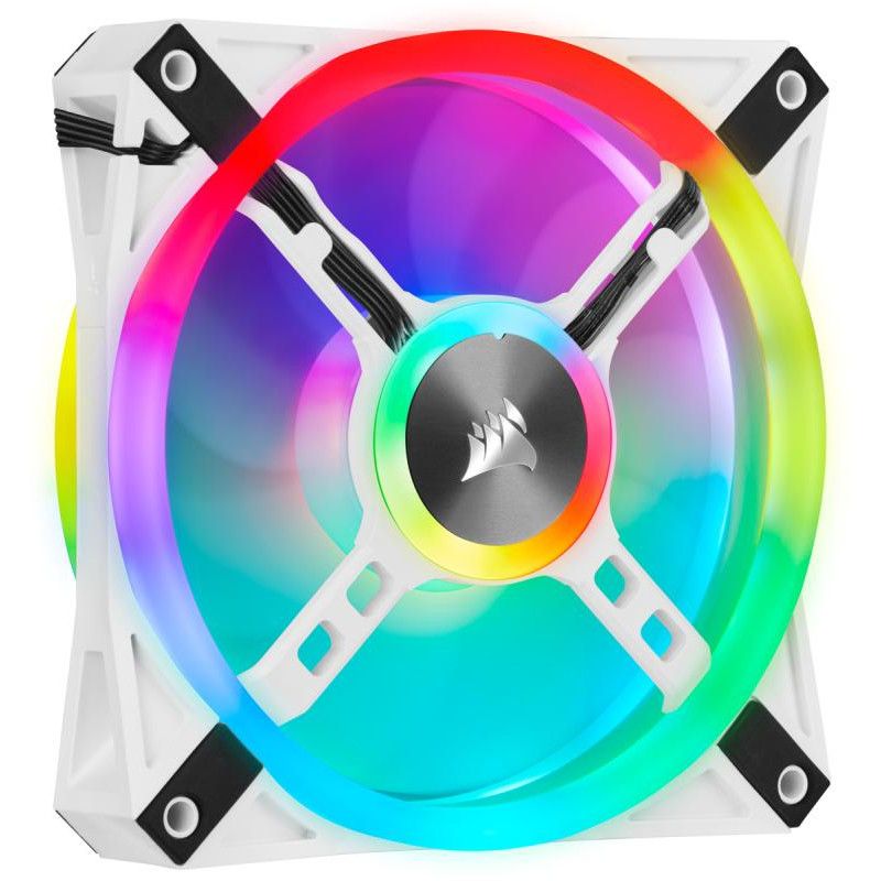 CORSAIR ICUE QL120 RGB Blanc · Refroidissement PC · Informat Systems Strasbourg (image 8)