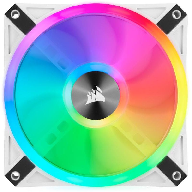CORSAIR ICUE QL120 RGB Blanc · Refroidissement PC · Informat Systems Strasbourg (image 9)