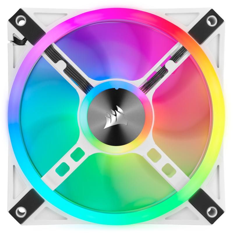 CORSAIR ICUE QL120 RGB Blanc · Refroidissement PC · Informat Systems Strasbourg (image 10)
