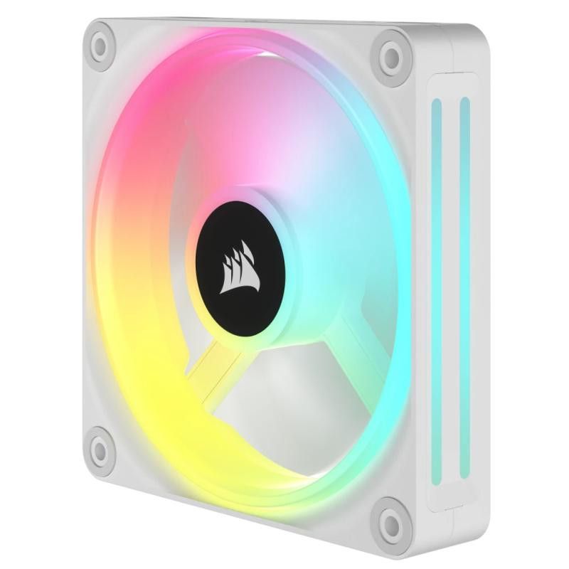 Corsair iCUE LINK QX120 RGB Boitier PC Ventilateur 12 cm Blanc 3 pièce(s) · Refroidissement PC · Informat Systems Strasbourg (image 5)