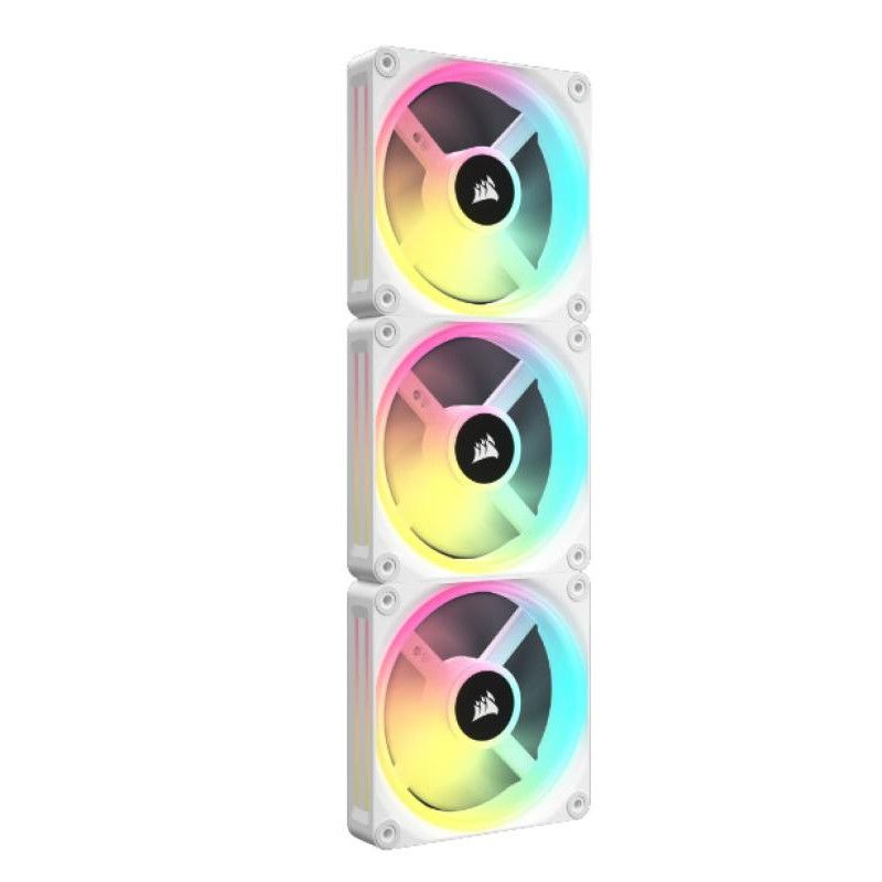 Corsair iCUE LINK QX120 RGB Boitier PC Ventilateur 12 cm Blanc 3 pièce(s) · Refroidissement PC · Informat Systems Strasbourg (image 7)
