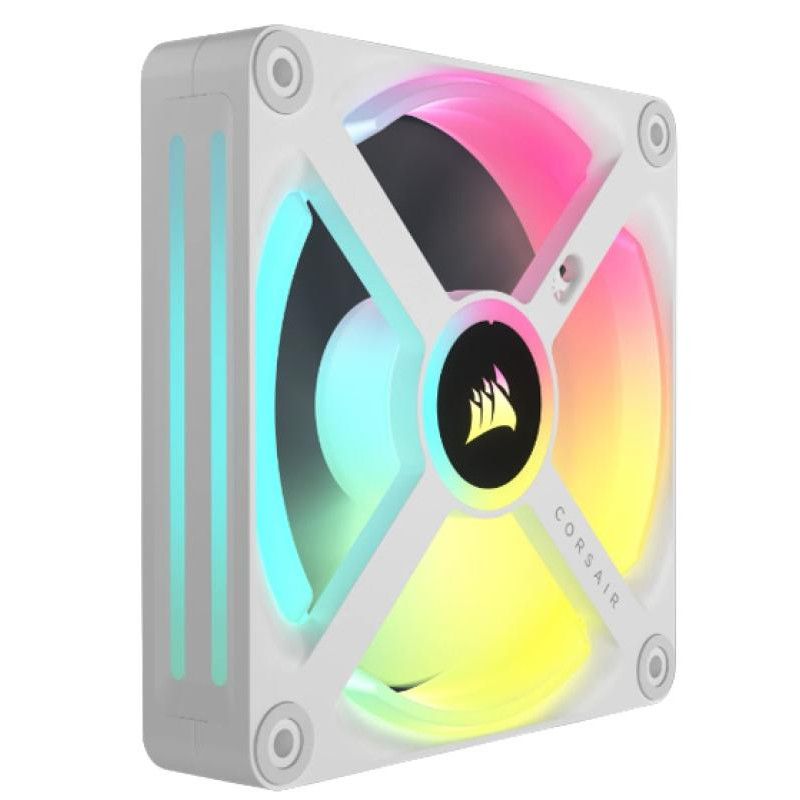 Corsair iCUE LINK QX120 RGB Boitier PC Ventilateur 12 cm Blanc 3 pièce(s) · Refroidissement PC · Informat Systems Strasbourg (image 9)