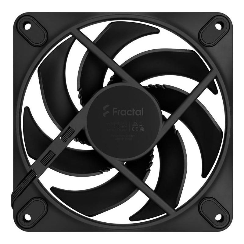 Fractal Design Momentum 12 Boitier PC Ventilateur 12 cm Noir 1 pièce(s) · Ventilateur Boitier · Informat Systems Strasbourg (image 5)