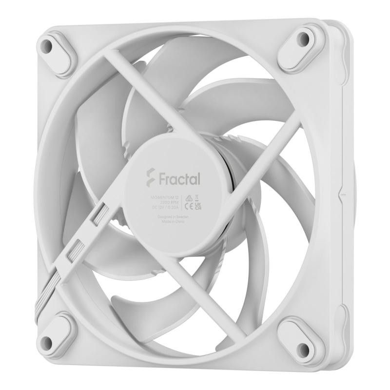Fractal Design Momentum 12 Boitier PC Ventilateur 12 cm Blanc 1 pièce(s) · Ventilateur Boitier · Informat Systems Strasbourg (image 5)