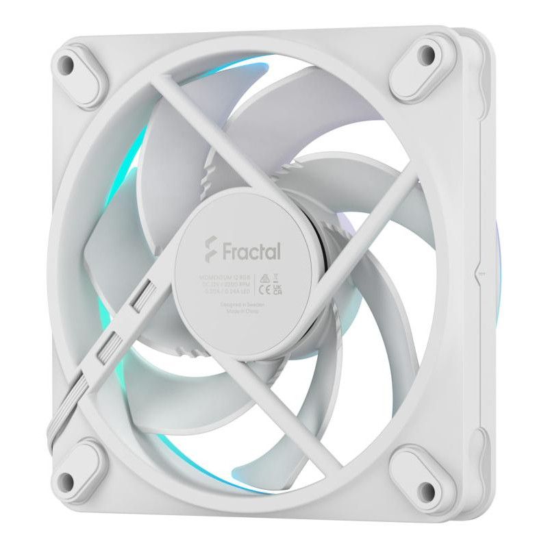 Fractal Design Momentum 12 RGB Boitier PC Ventilateur 12 cm Blanc 1 pièce(s) · Ventilateur Boitier · Informat Systems Stra... (image 6)