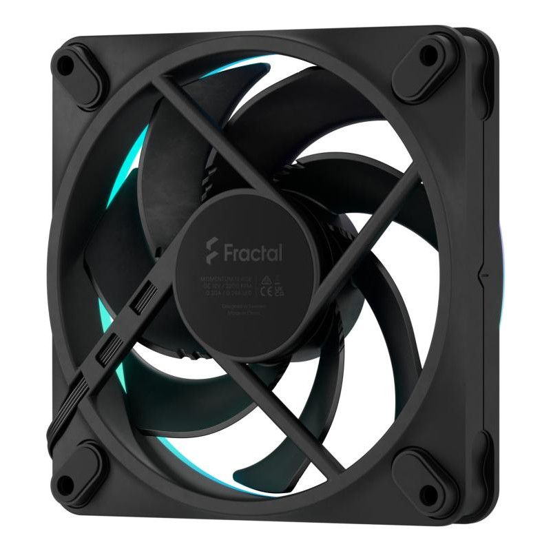 Fractal Design Momentum 12 RGB Boitier PC Ventilateur 12 cm Noir 3 pièce(s) · Ventilateur Boitier · Informat Systems Stras... (image 6)