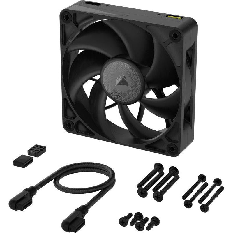 Corsair iCUE LINK RX120 MAX Boitier PC Ventilateur 12 cm Noir 1 pièce(s) · Ventilateur Boitier · Informat Systems Strasbourg