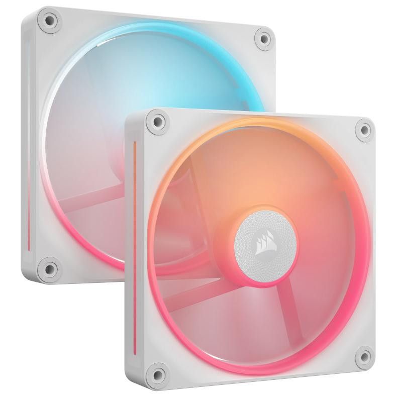 Corsair iCUE LINK LX140-R RGB Boitier PC Ventilateur 14 cm Blanc 2 pièce(s) · Ventilateur Boitier · Informat Systems Stras... (image 2)