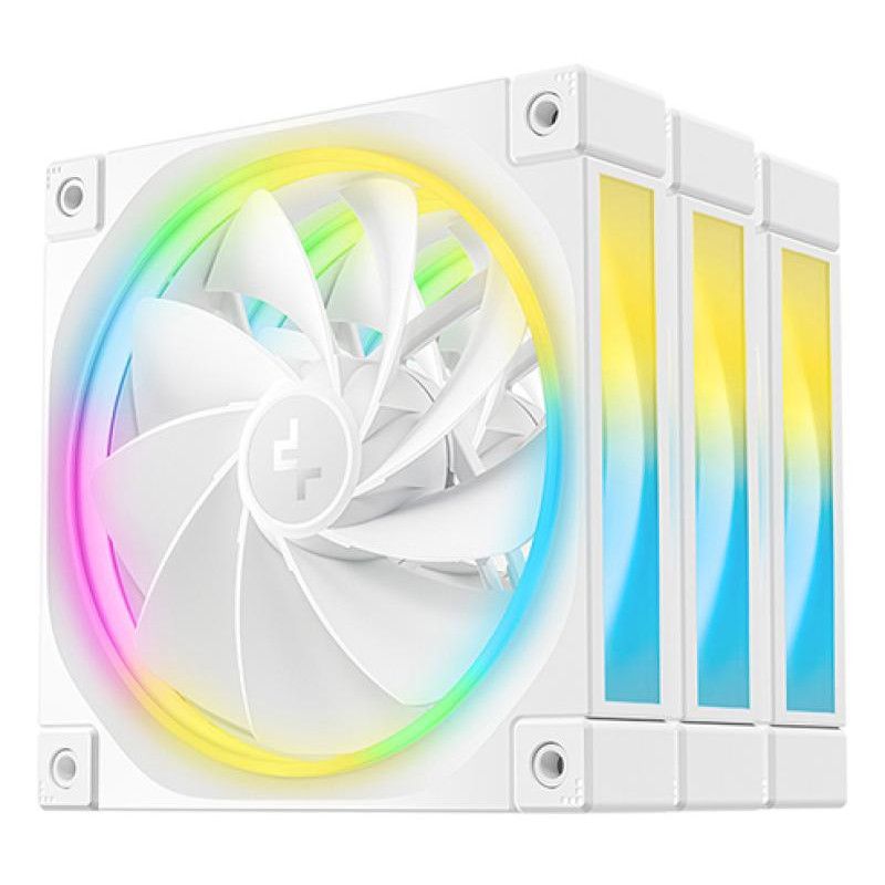 DeepCool FL12R WH-3 IN 1 Boitier PC Ventilateur 12 cm Blanc 3 pièce(s) · Ventilateur Boitier · Informat Systems Strasbourg