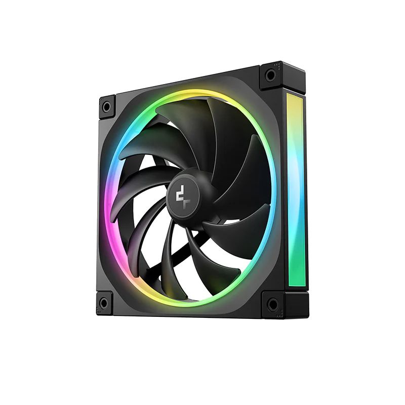 DeepCool FL14 Boitier PC Ventilateur 14 cm Noir 3 pièce(s) · Ventilateur Boitier · Informat Systems Strasbourg (image 2)