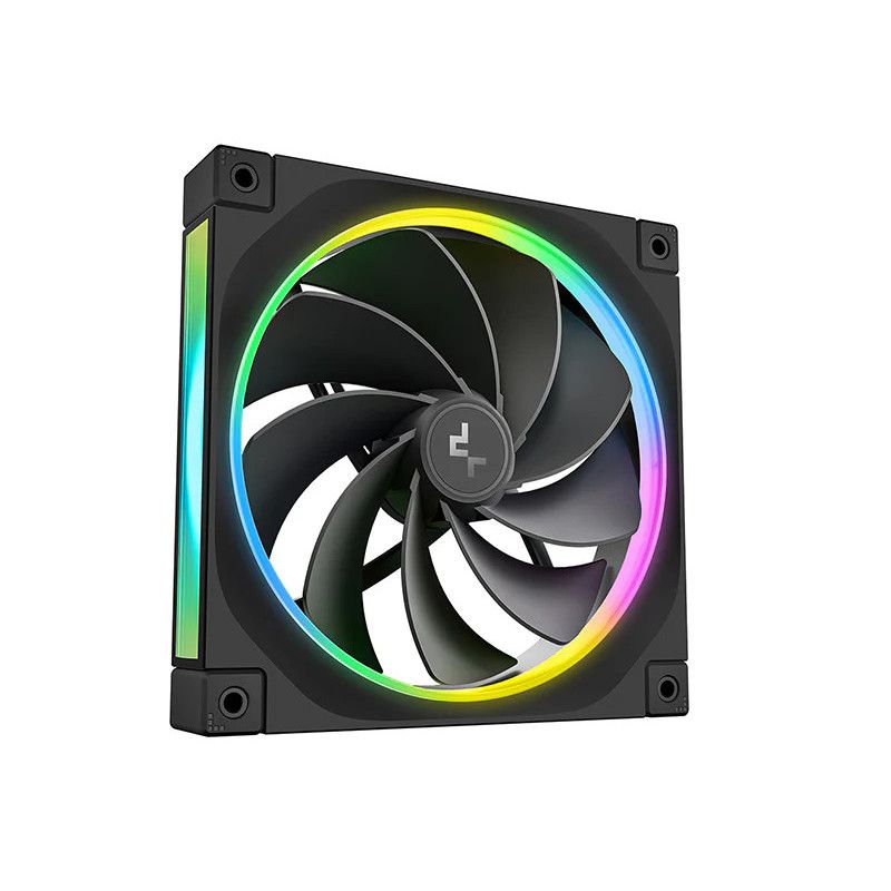 DeepCool FL14R Boitier PC Ventilateur 14 cm Noir 3 pièce(s) · Ventilateur Boitier · Informat Systems Strasbourg (image 2)