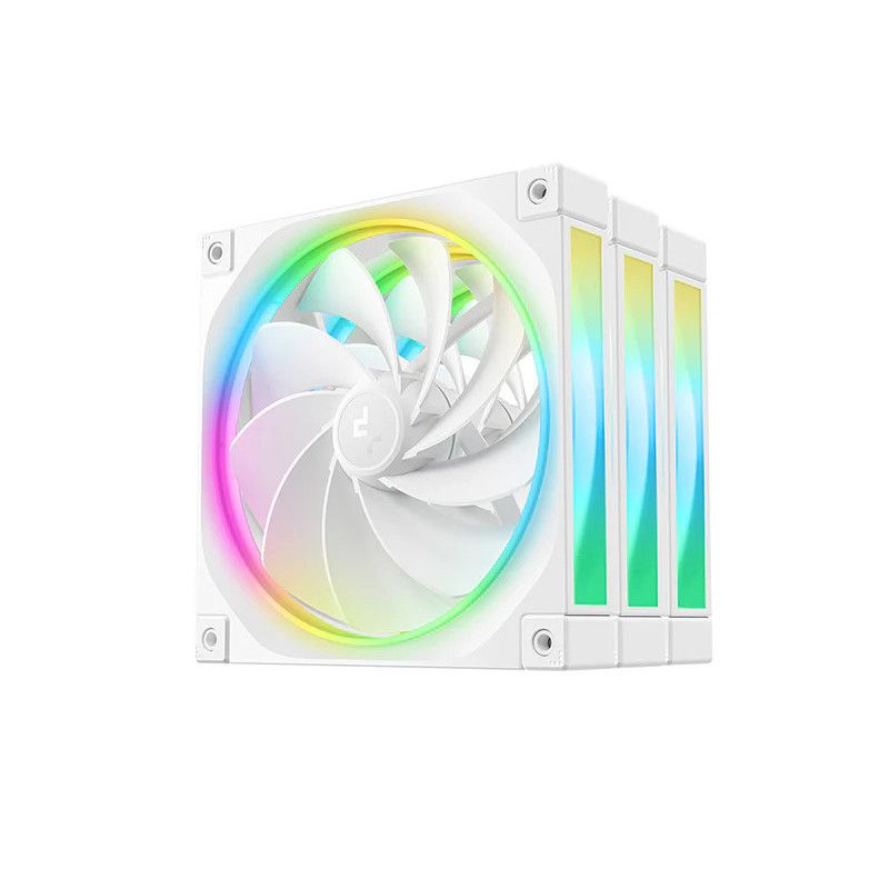 DeepCool FL14R Boitier PC Ventilateur 14 cm Blanc 3 pièce(s) · Ventilateur Boitier · Informat Systems Strasbourg (image 5)