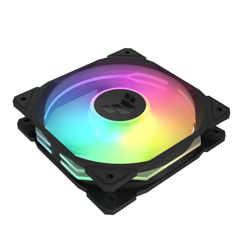 ASUS TUF Gaming TR120 ARGB Reverse Fan - Triple Pack Boitier PC Ventilateur 12 cm Noir · Ventilateur Boitier · Informat Sy... (image 4)