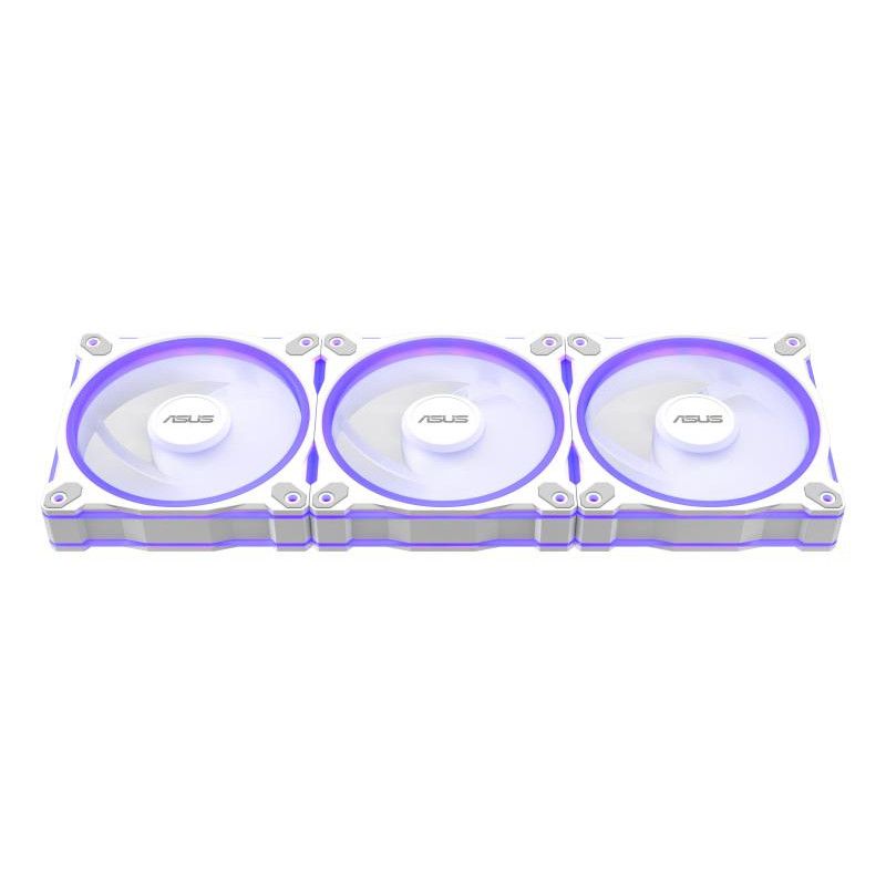 ASUS Prime MR120 Fan ARGB Reverse White 3in1 Boitier PC Ventilateur 12 cm Blanc 3 pièce(s) · Ventilateur Boitier · Informa... (image 4)