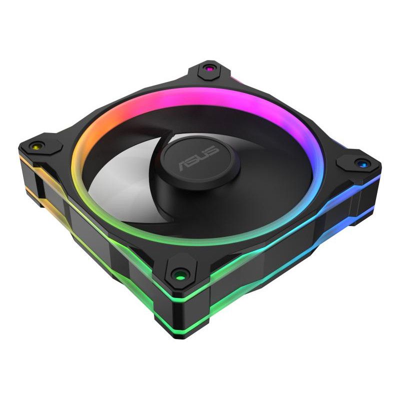 ASUS Prime MR120 Fan ARGB Black Boitier PC Ventilateur 12 cm Noir · Ventilateur Boitier · Informat Systems Strasbourg (image 4)