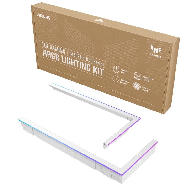 ASUS TUF GAMING GT502 Horizon ARGB Lighting Kit White Kit d'amélioration de l'éclairage RVB · Ventilateur Boitier · Inform... (image 9)