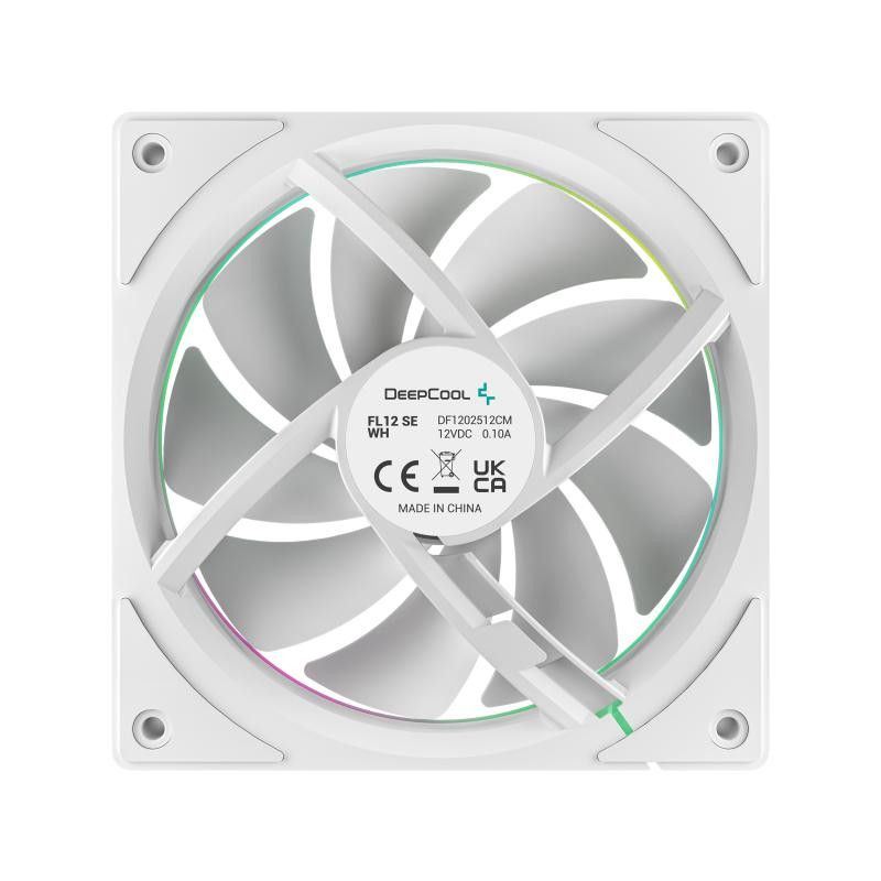 DeepCool FL12 SE WH 3-in-1 Boitier PC Ventilateur 12 cm Blanc 3 pièce(s) · Ventilateur Boitier · Informat Systems Strasbourg (image 4)