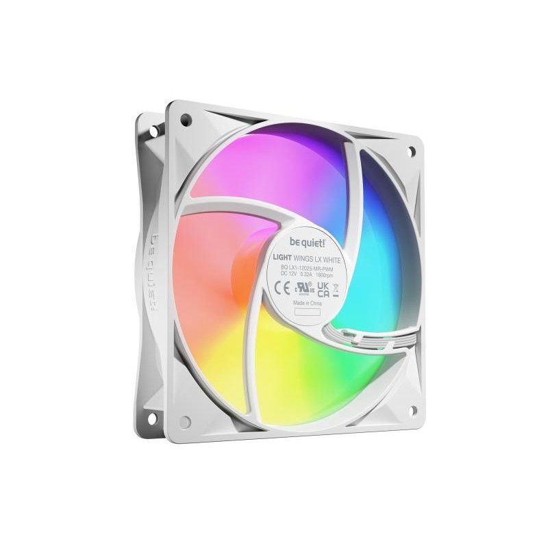 be quiet! Light Wings LX 120 mm PWM | Ventilateur PC ARGB White, Pack de 3 · Ventilateur Boitier · Informat Systems Strasb... (image 4)