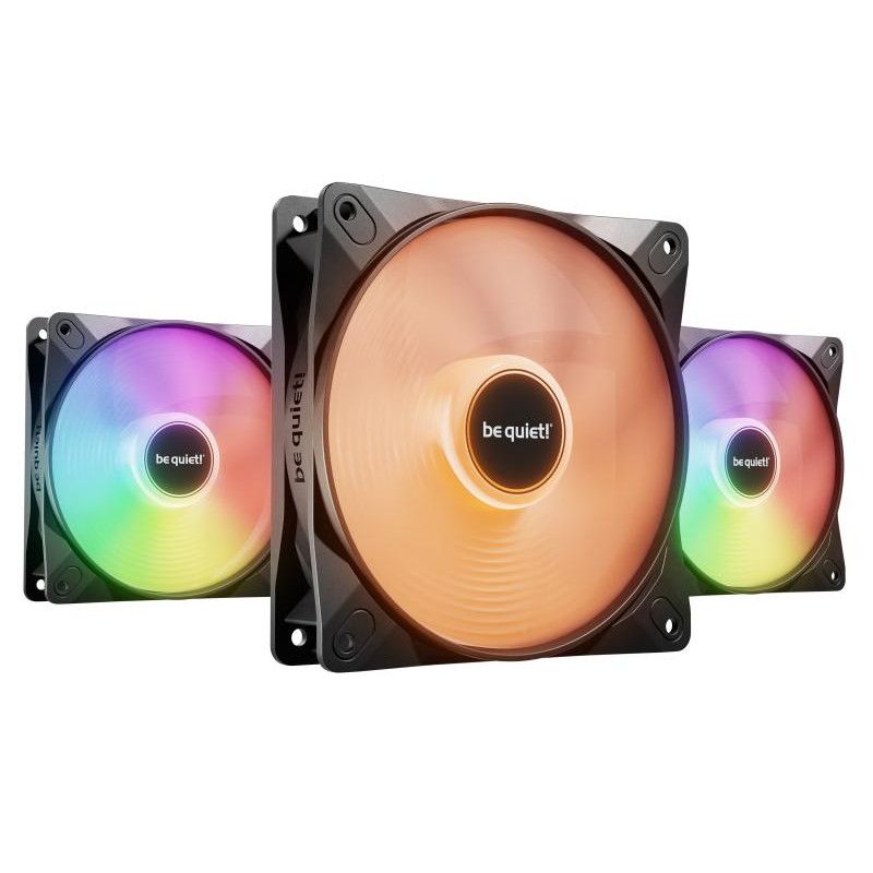 be quiet! Light Wings LX 120 mm PWM | Ventilateur PC ARGB high-speed, Pack de 3 · Ventilateur Boitier · Informat Systems S...