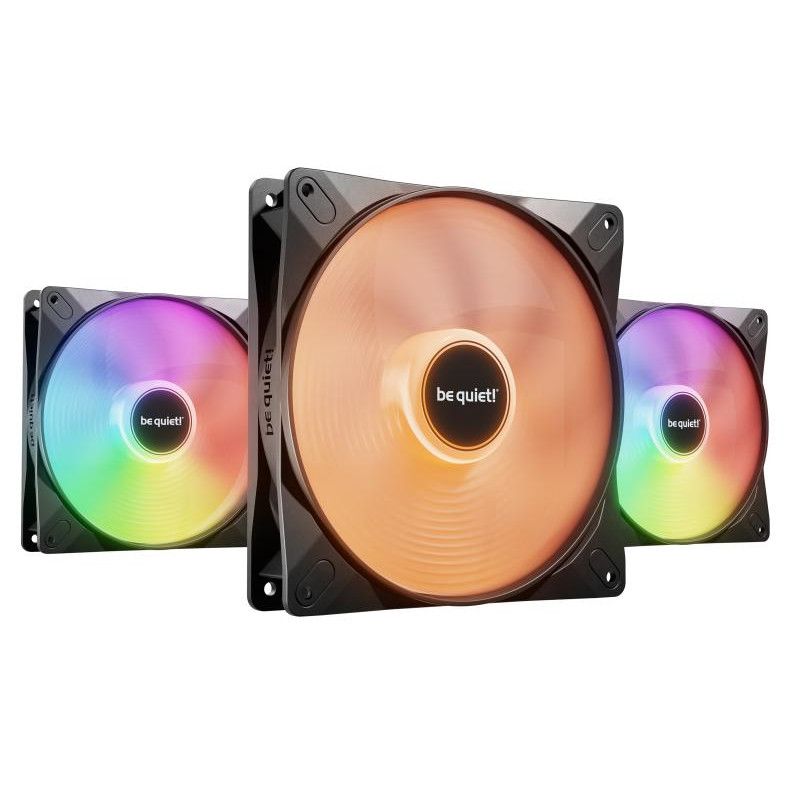 be quiet! Light Wings LX 140 mm PWM | Ventilateur PC ARGB high-speed, Pack de 3 · Ventilateur Boitier · Informat Systems S...