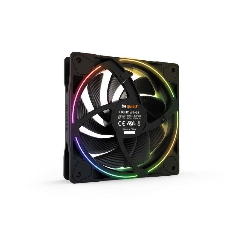 BE QUIET! LIGHT WINGS 120mm PWM high-speed · Ventilateur Boitier · Informat Systems Strasbourg (image 4)