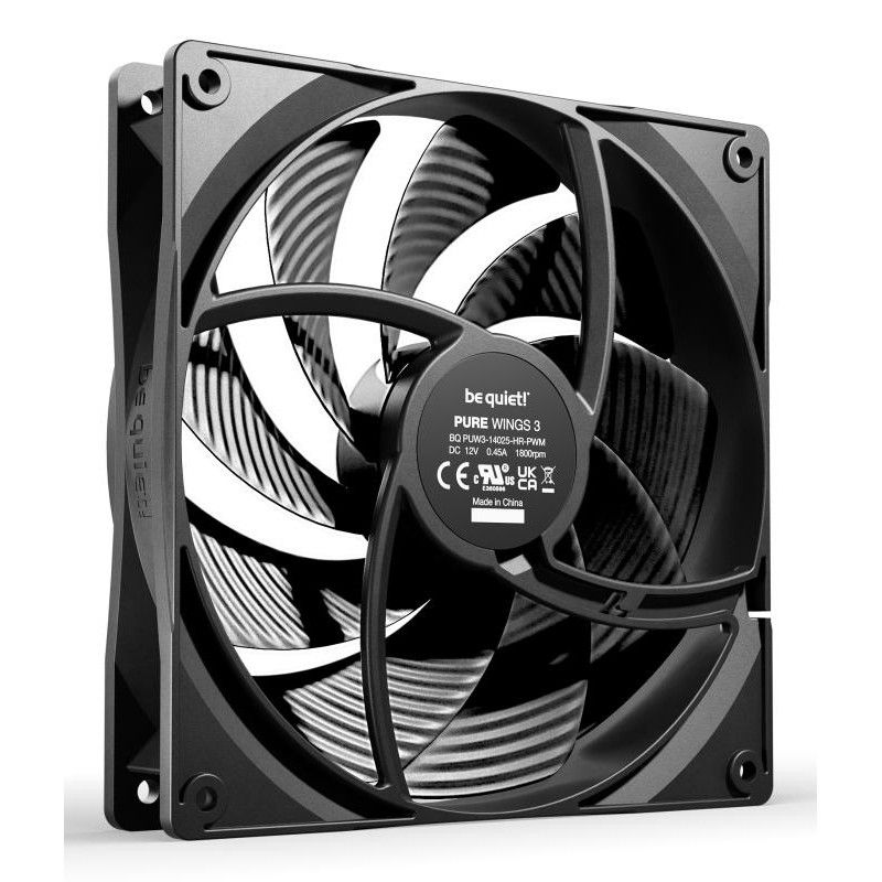 be quiet! Pure Wings 3 140 mm | Ventilateur PC silencieux high-speed | Pack de 3 · Ventilateur Boitier · Informat Systems ...