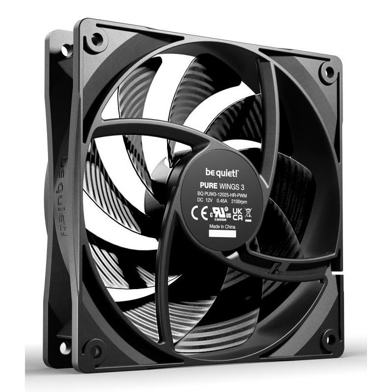 be quiet! Pure Wings 3 140 mm | Ventilateur PC silencieux high-speed | Pack de 3 · Ventilateur Boitier · Informat Systems ...