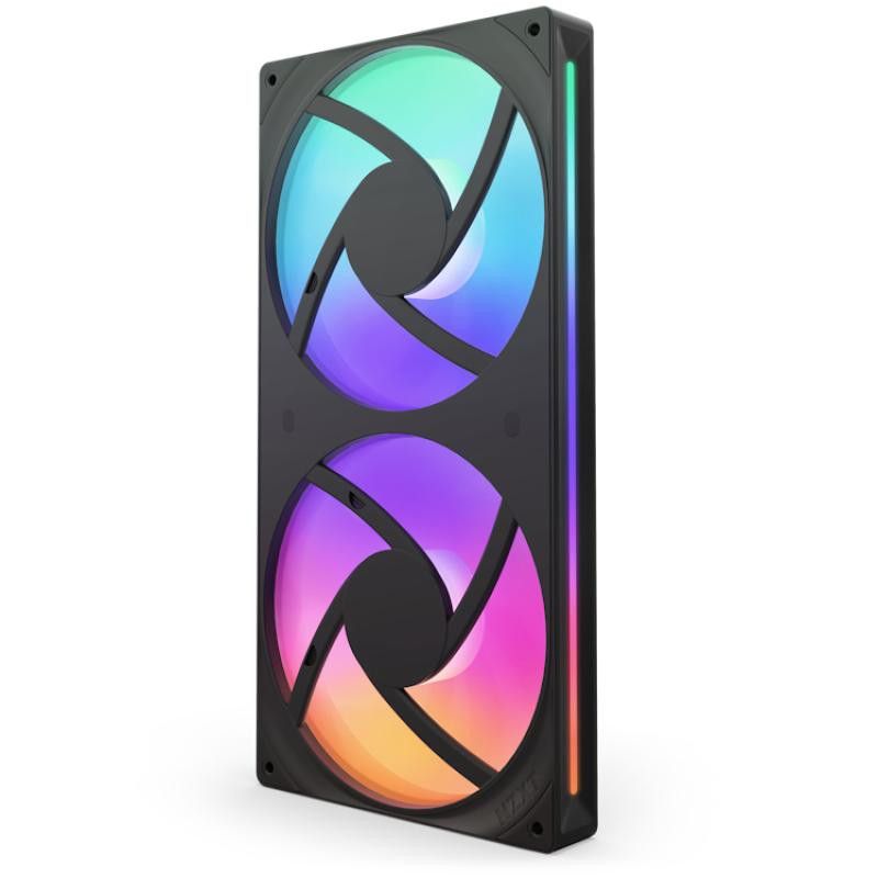NZXT RF-U28HF-B1 système de refroidissement d?ordinateur Boitier PC Ventilateur Noir 1 pièce(s) · Ventilateur Boitier · In... (image 2)