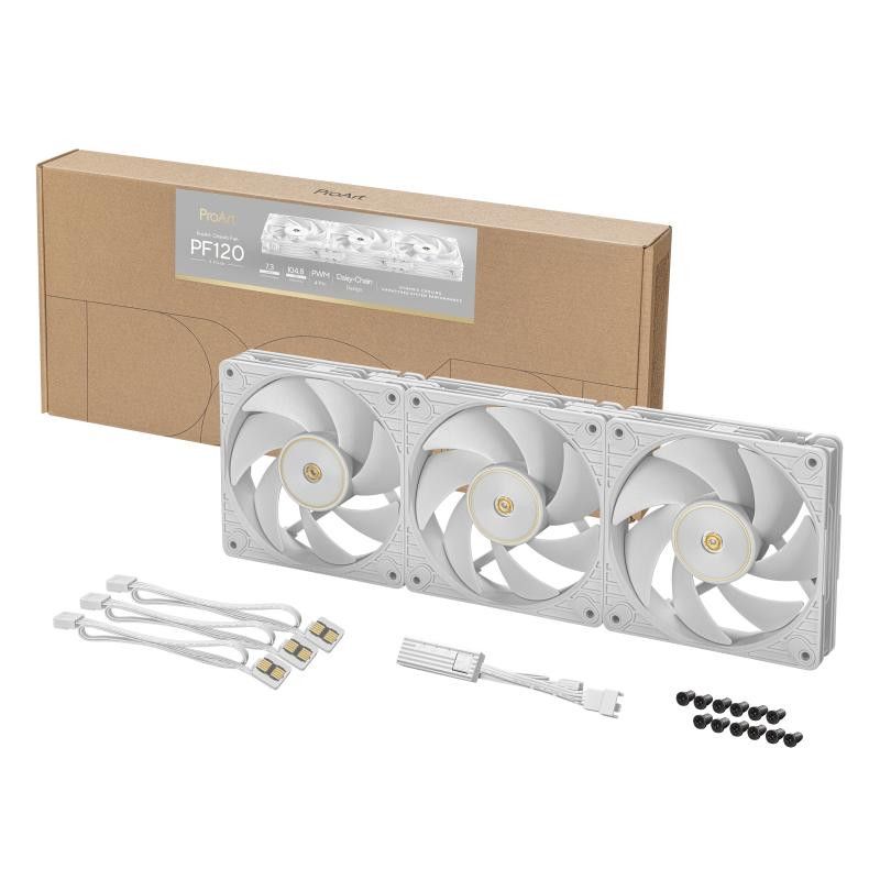 ASUS ProArt PF120 Fan PWM White 3in1 Boitier PC Ventilateur 12 cm Blanc 3 pièce(s) · Ventilateur Boitier · Informat System... (image 19)