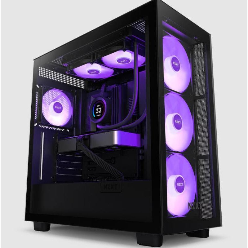 NZXT Kraken Elite 240 RGB Processeur Refroidisseur de liquide tout-en-un 12 cm Noir 1 pièce(s) · Watercooling · Informat S... (image 6)