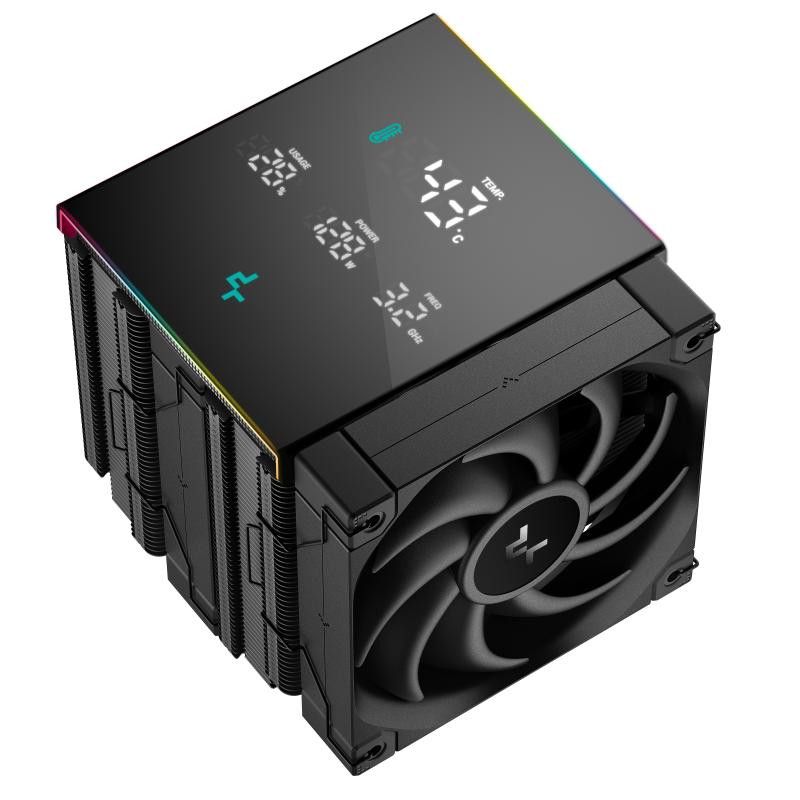 DeepCool AK620 Digital PRO Processeur Refroidisseur d'air 12 cm Noir 1 pièce(s) · Refroidissement PC · Informat Systems St... (image 4)